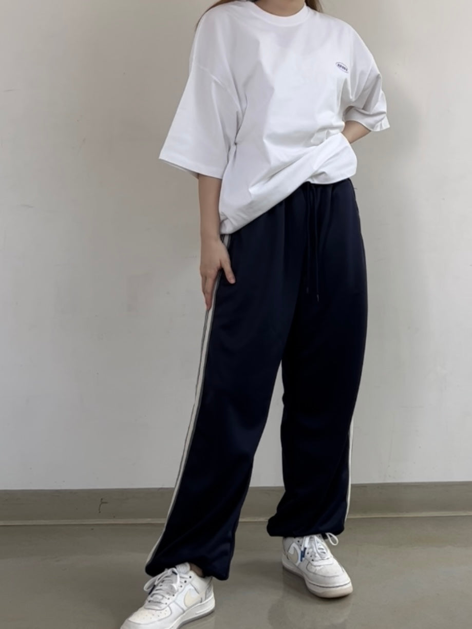 Low-waist Striped Pants