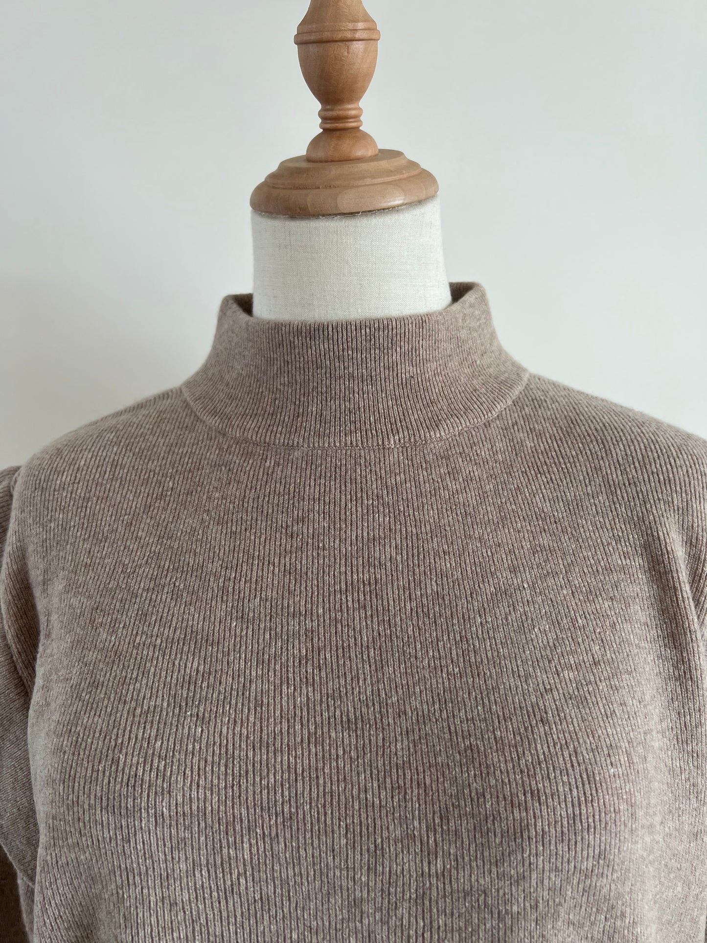 Beige Wool Sweater