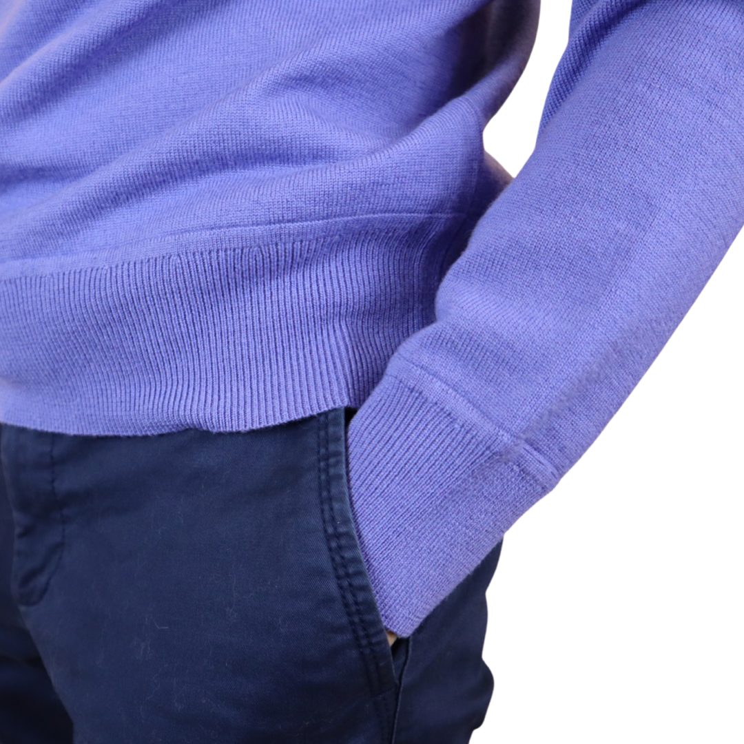 Violet Italian Wool Sweater