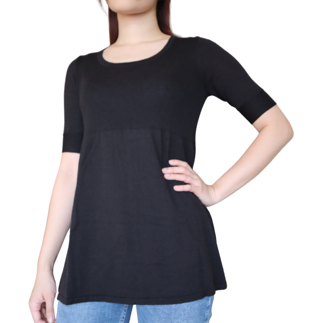 Round-Neck A-Line Top