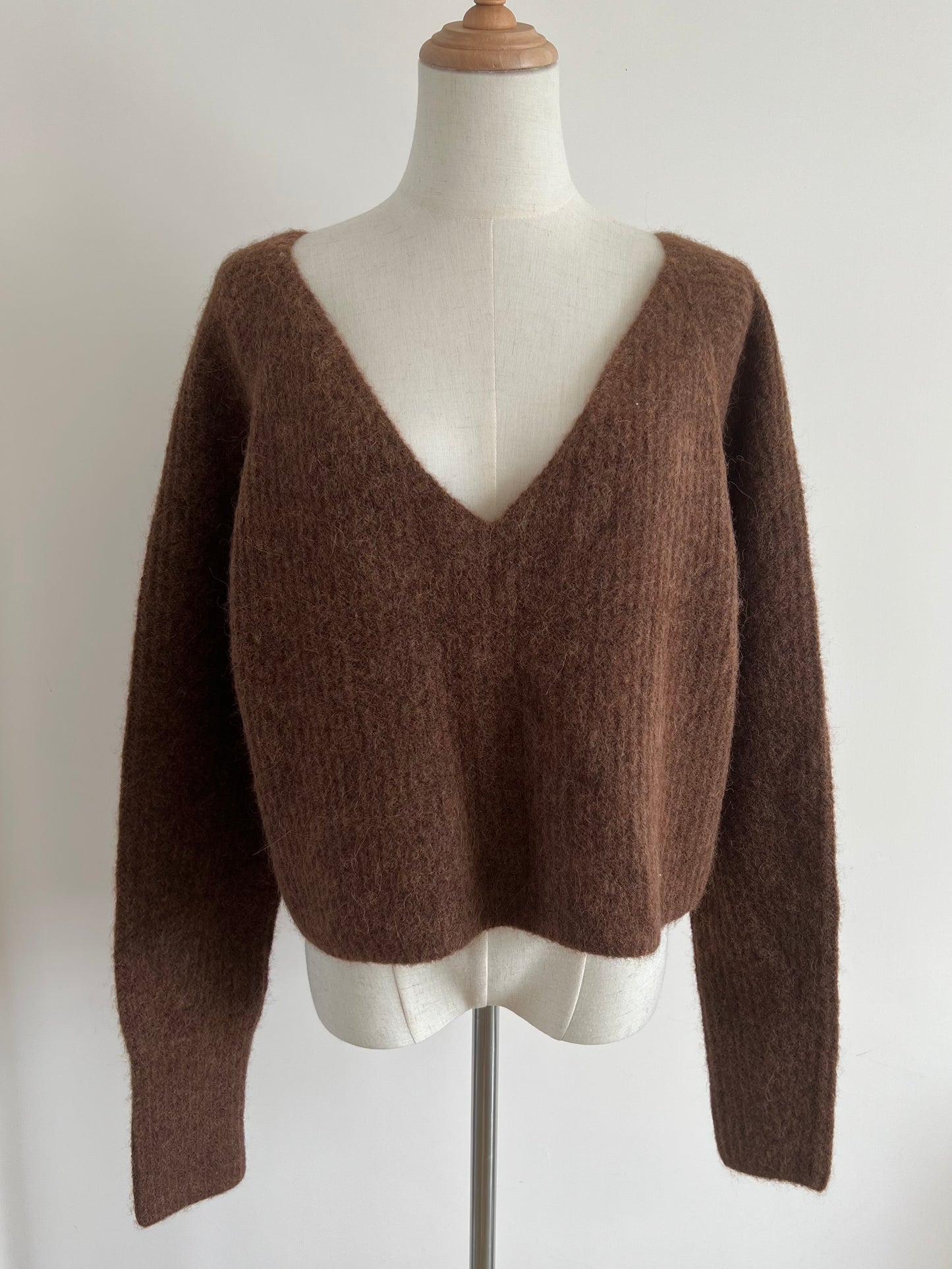 V-Neck Wool Sweater