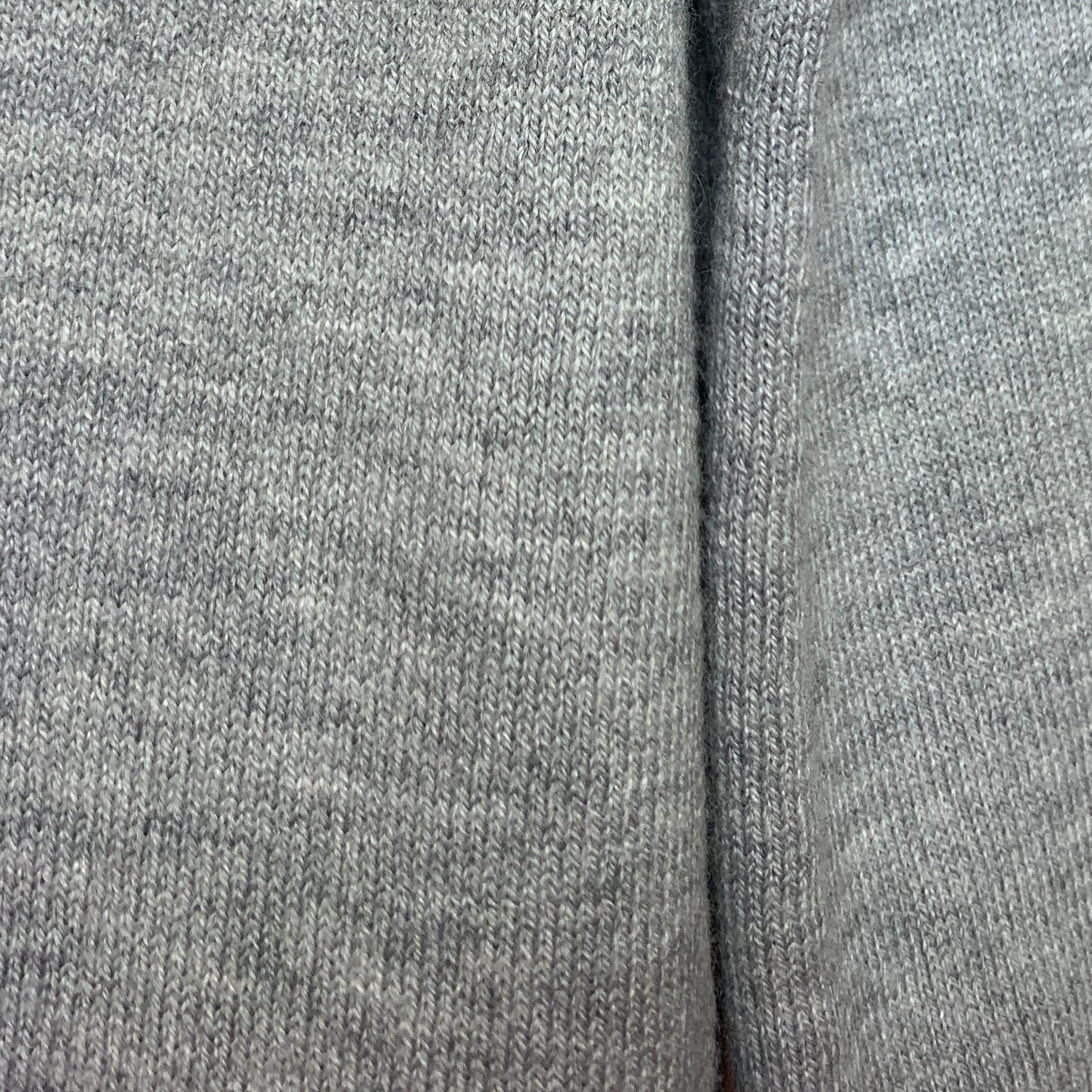 V-Neck Heather Grey Sweater