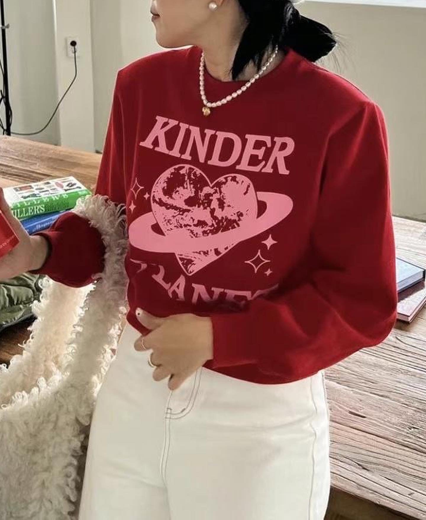 Kinder Plante Sweater