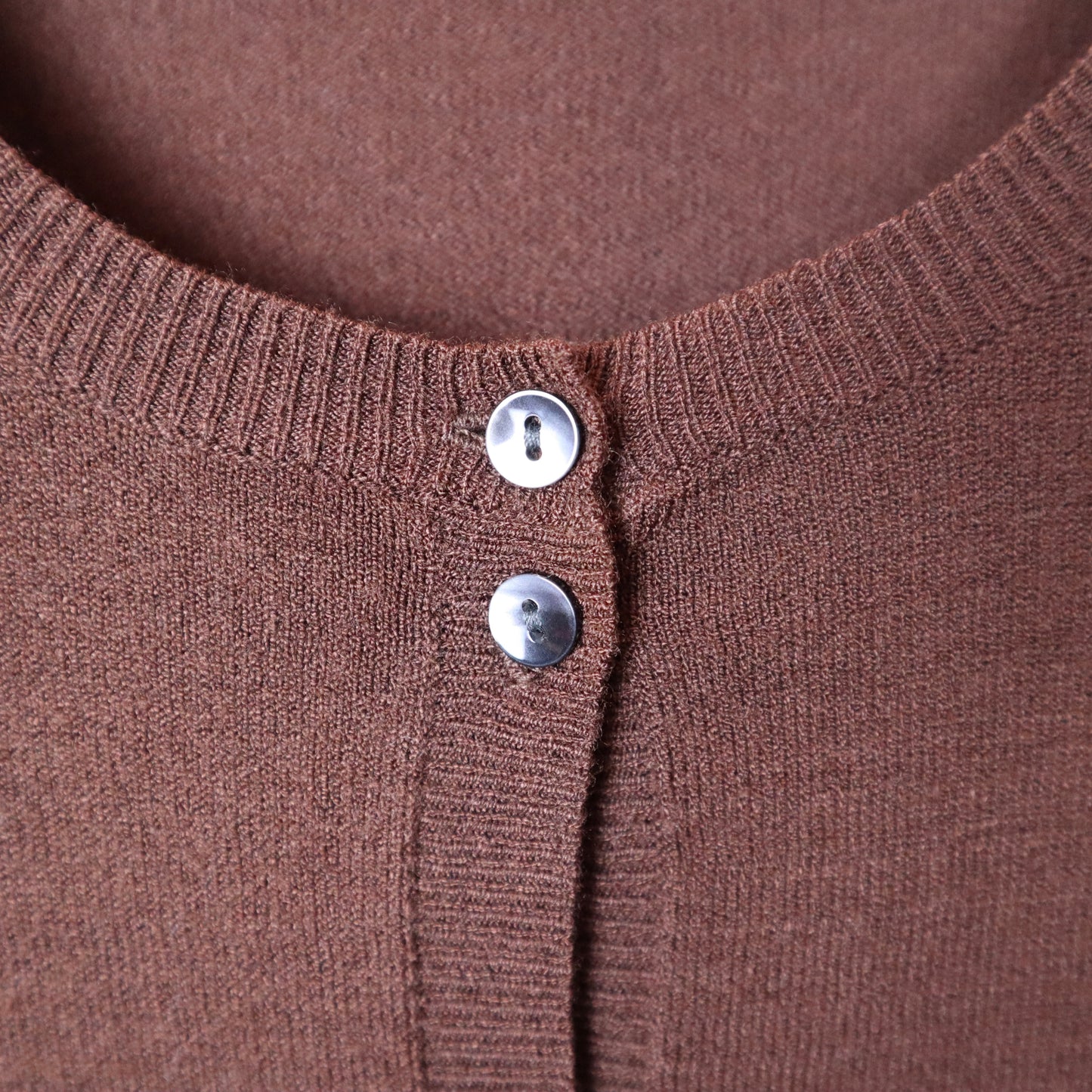 Umber Brown Cardigan