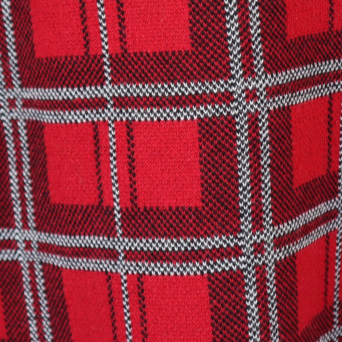 Red Box Patterned Sweater