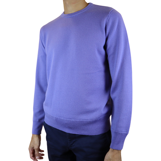 Violet Italian Wool Sweater