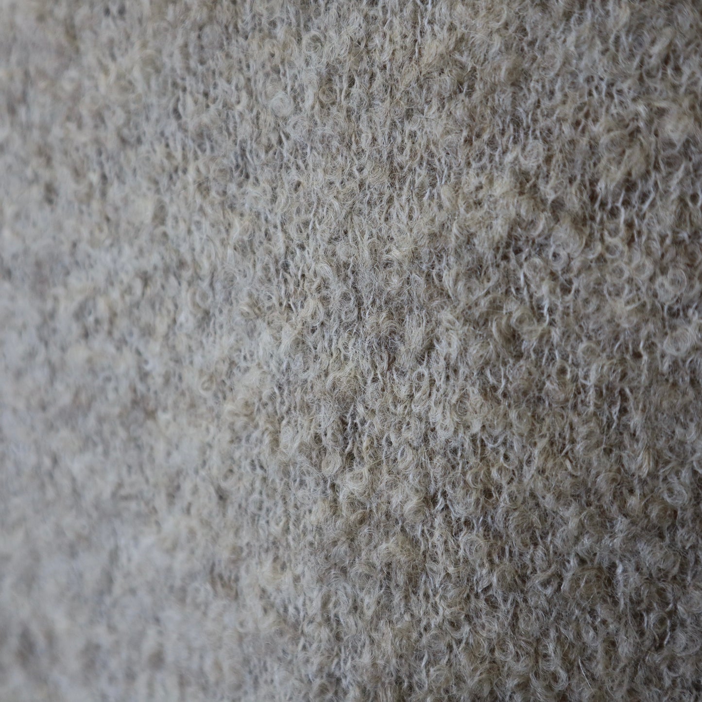 Beige Turtle-neck Alpaca Wool Sweater