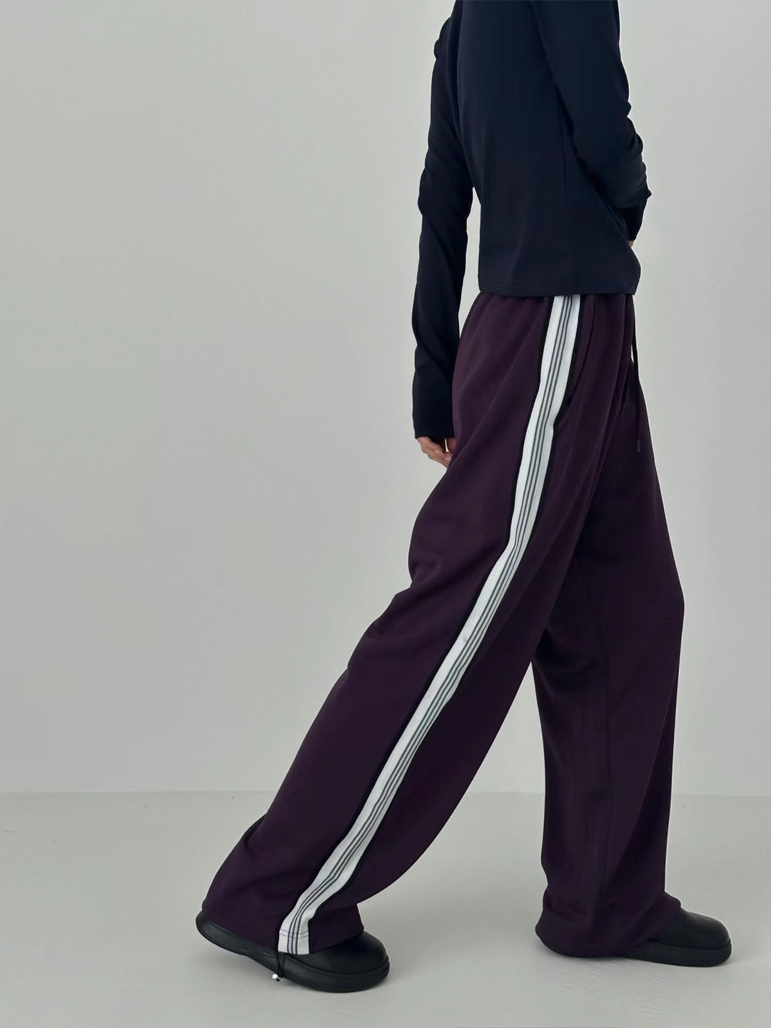 Low-waist Striped Pants