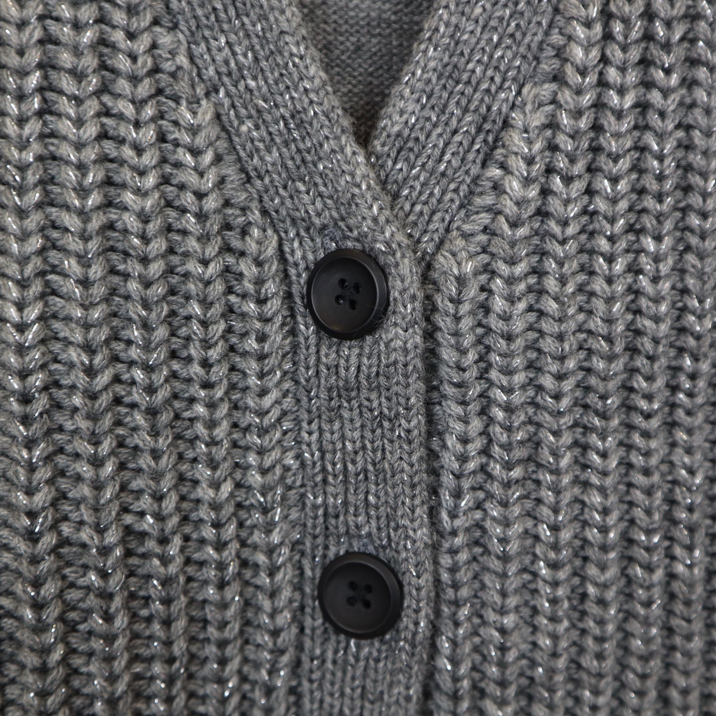 Dark Grey Dazzling Cardigan