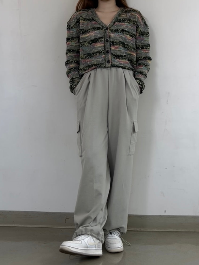 High-waist Baggy Pants