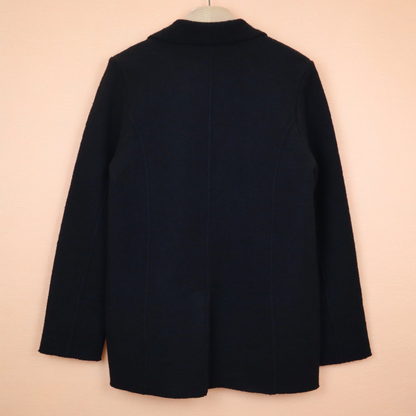 Classic Black Wool Blazer