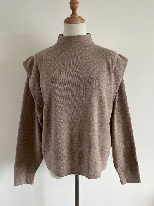 Beige Wool Sweater