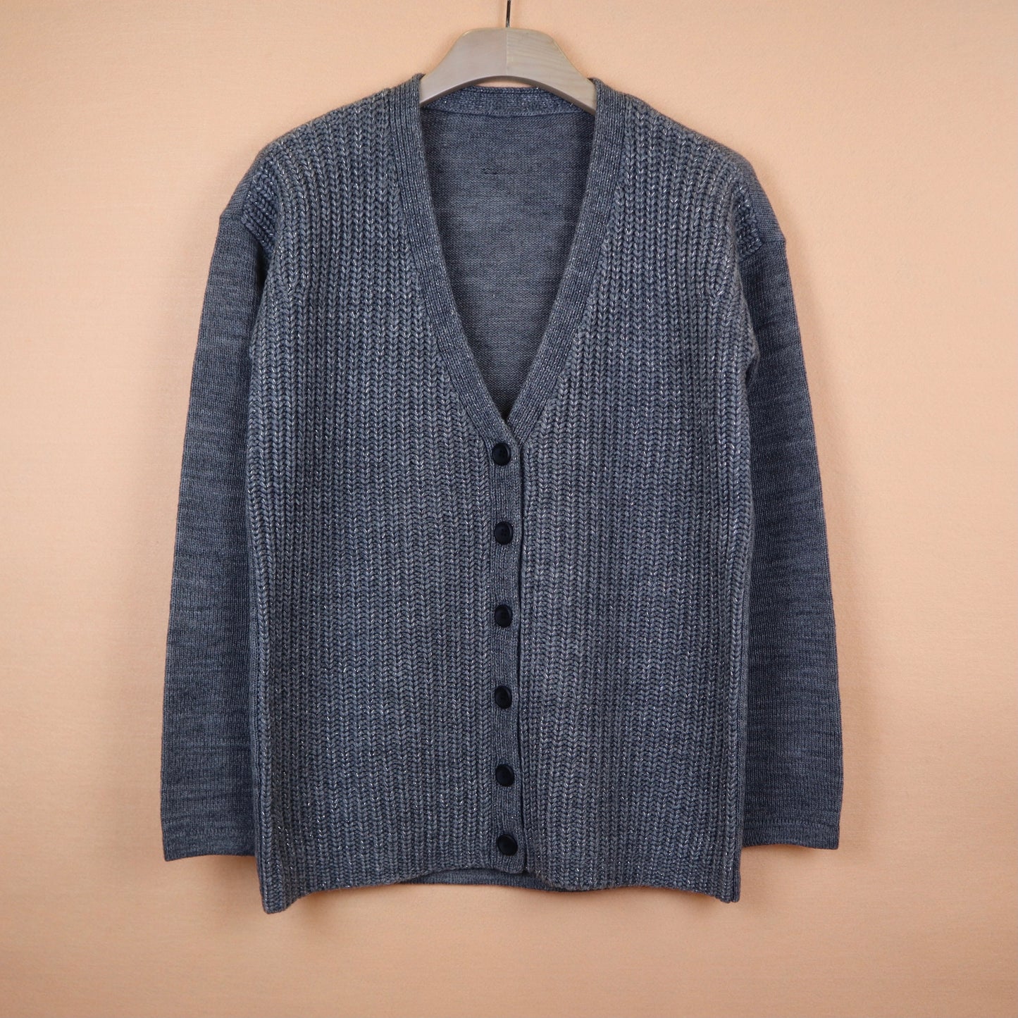 Dark Grey Dazzling Cardigan